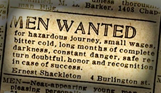 Shackleton Job Ad